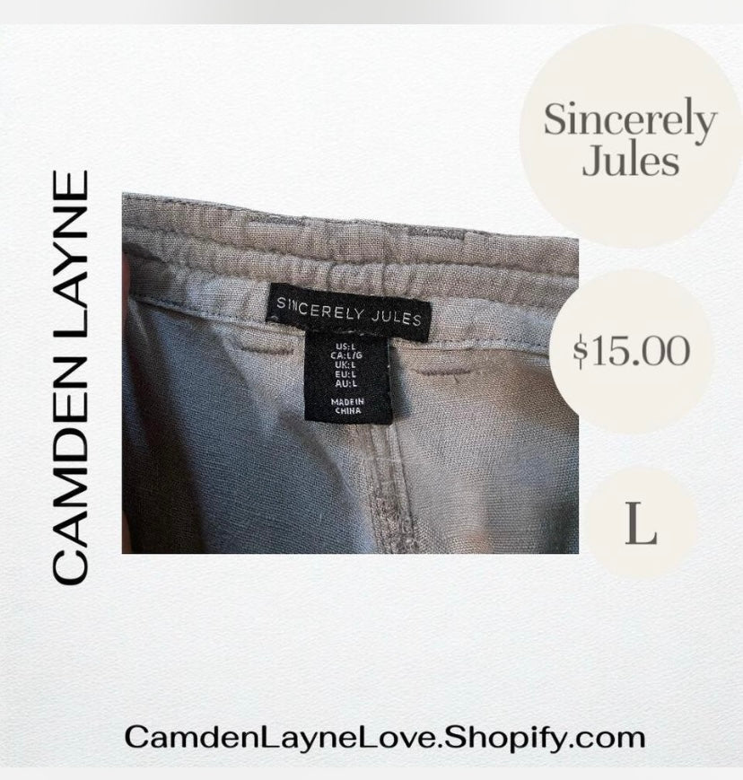 Sincerely Jules