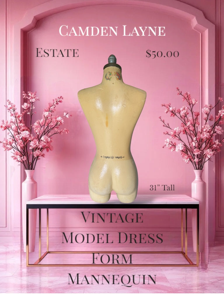 Vintage Model Dress Form - Camden Layne