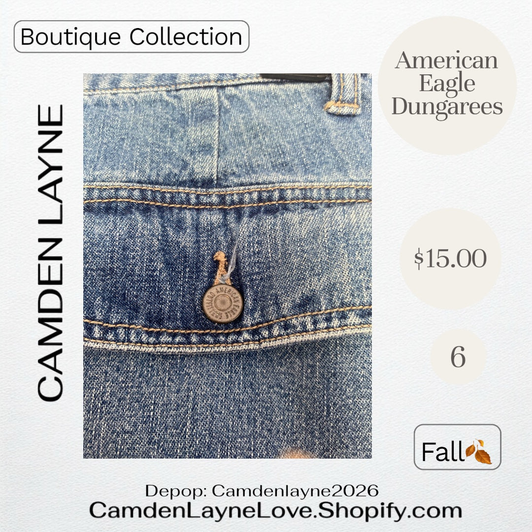 Vintage American Eagle Dungarees 6
