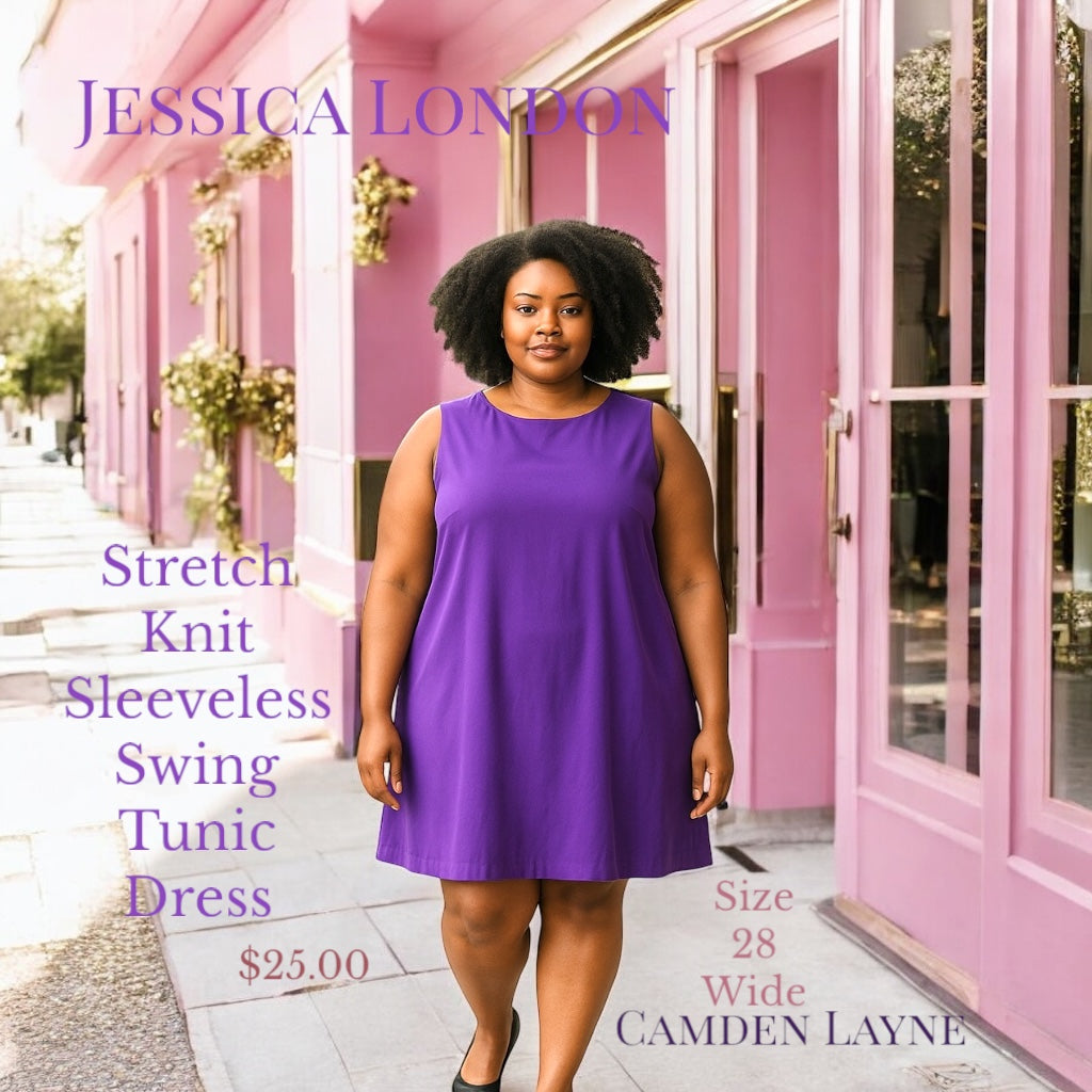 Sleeveless Tunic Dress by Jessica London - Camden Layne