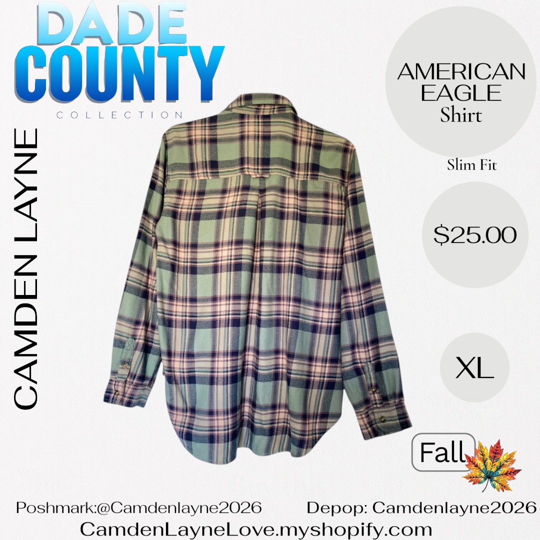 American Eagle Slim Fit Button Down