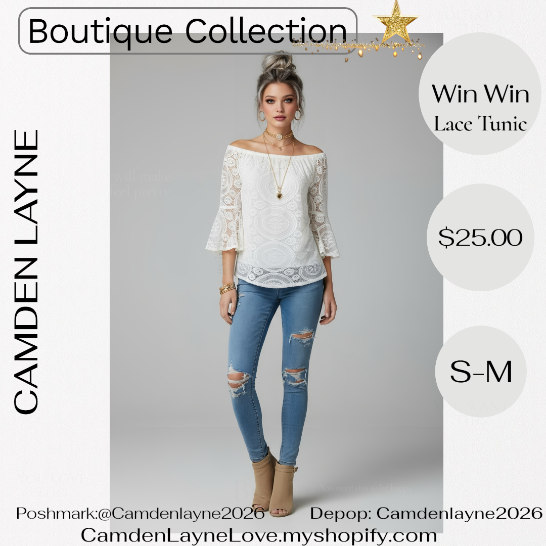 Win Win Lace Tunic