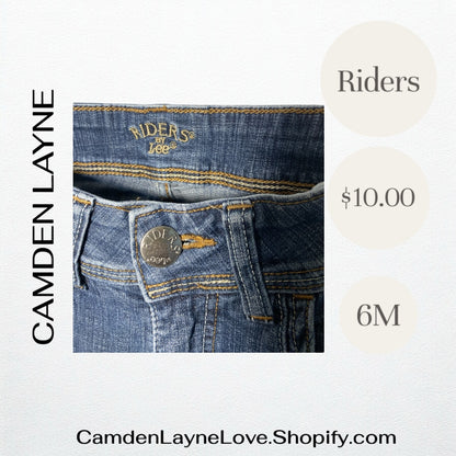 Riders by Lee 6M Jeans