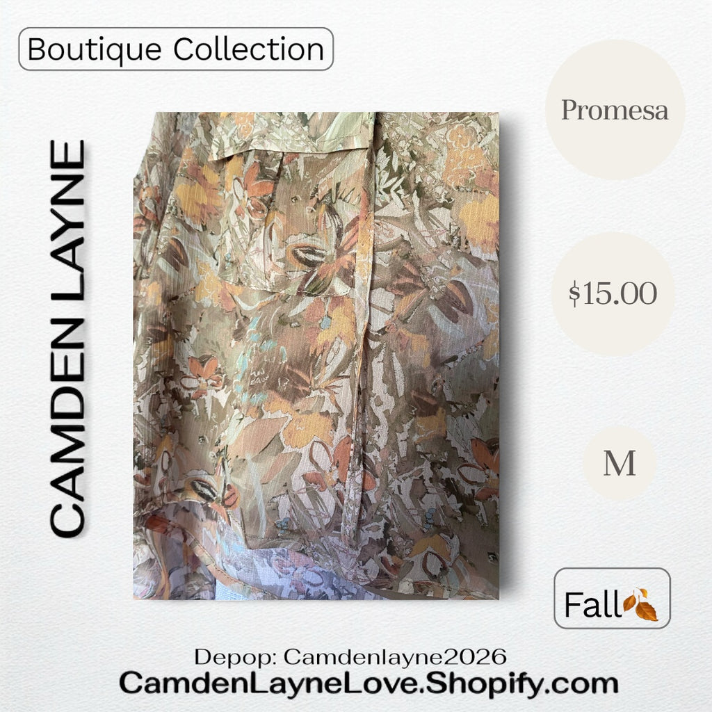 Promesa Short Fall Blouse