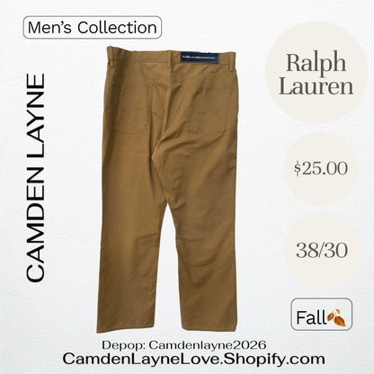 Ralph Lauren 38/30 Tan Slacks