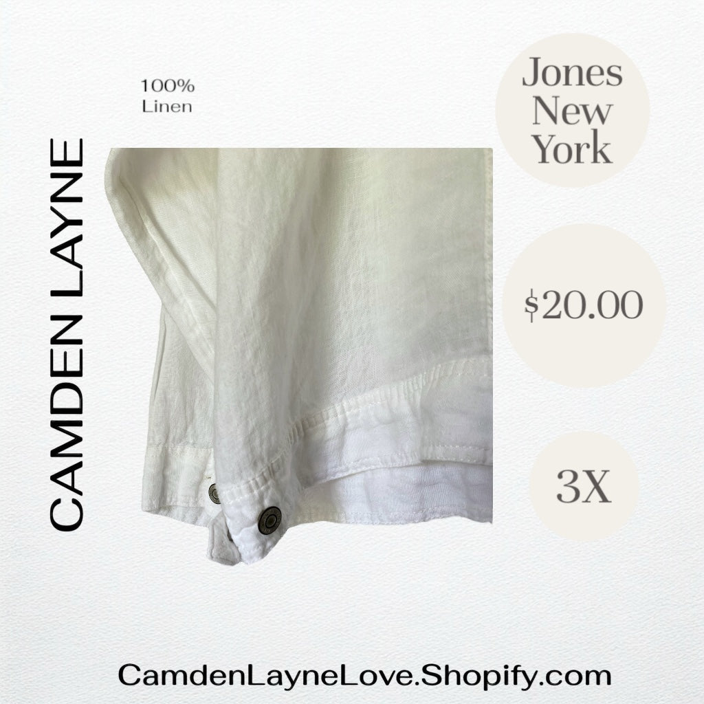 Jones New York Linen Jacket
