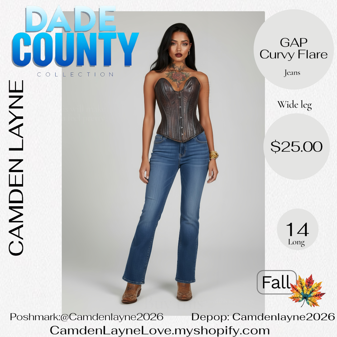 Gap Curvy Flare Jeans