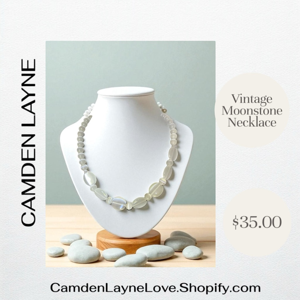 Vintage Moonstone Necklace