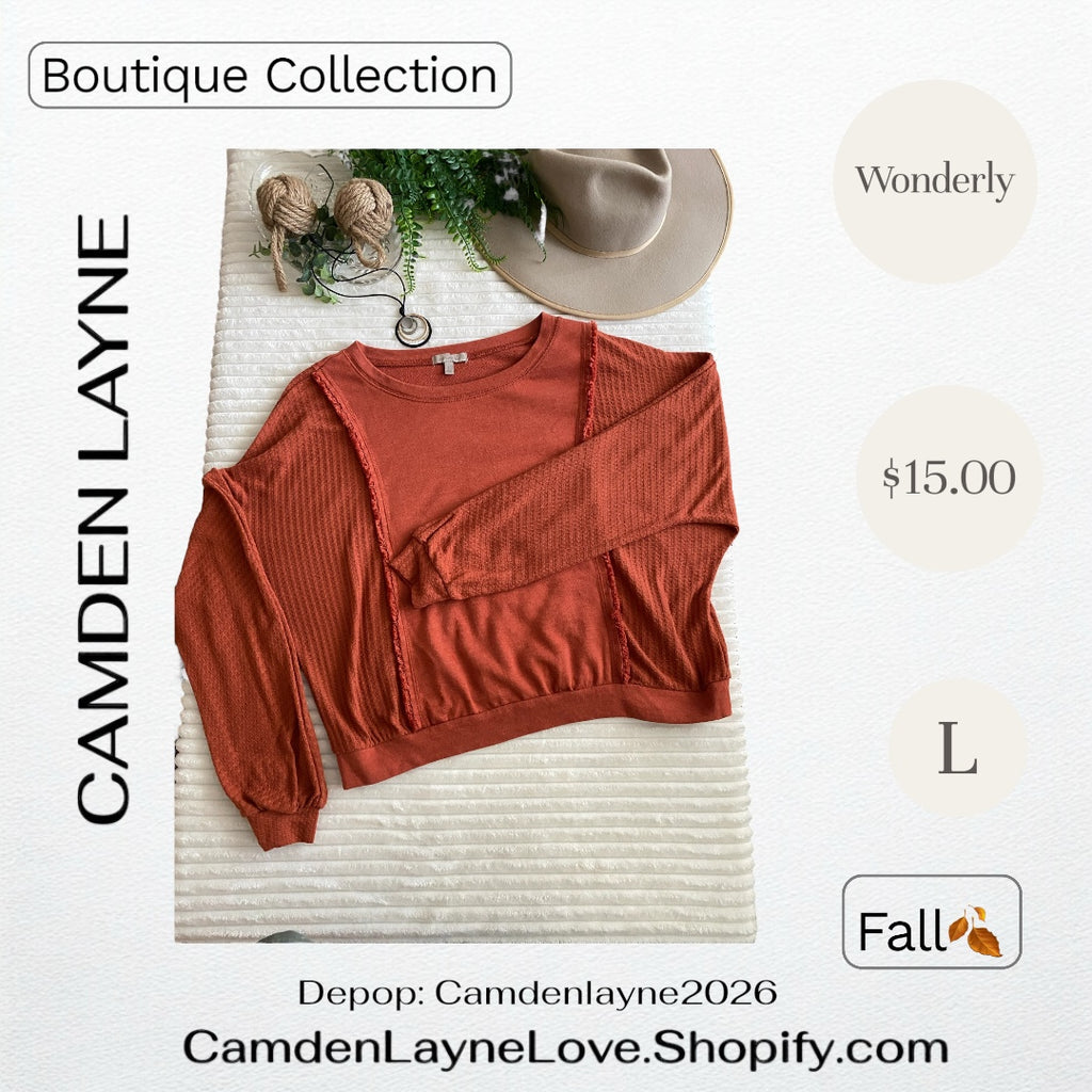 Wonderly Short Fall Blouse