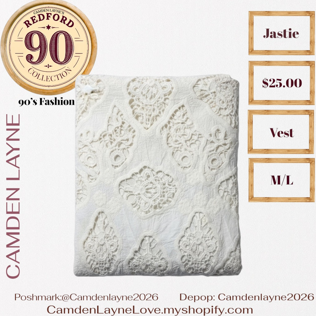 Jastie Bohemian Crochet Vest