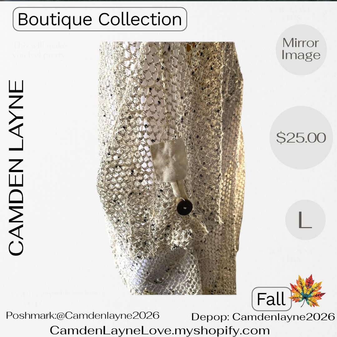 Mirror Image Crochet Top