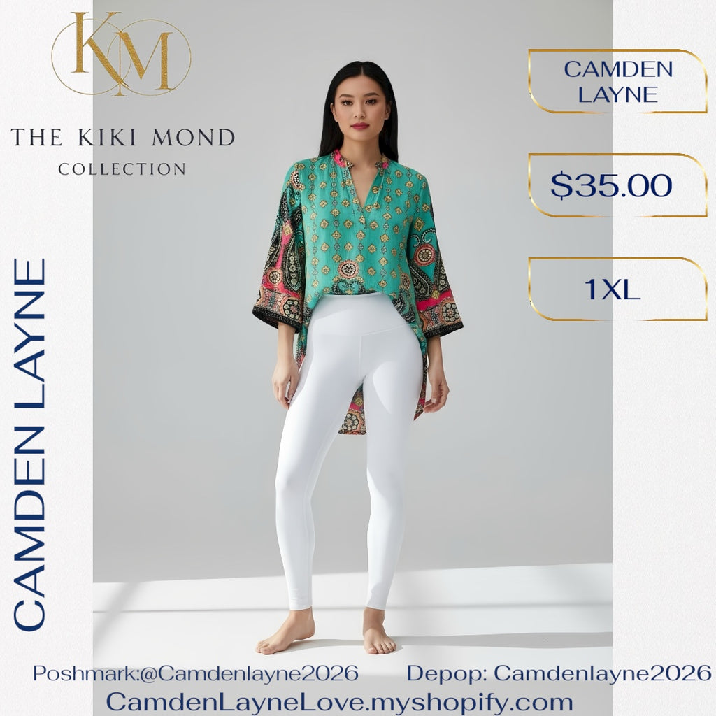 Camden Layne Multicolored Rare Bohemian Tunic