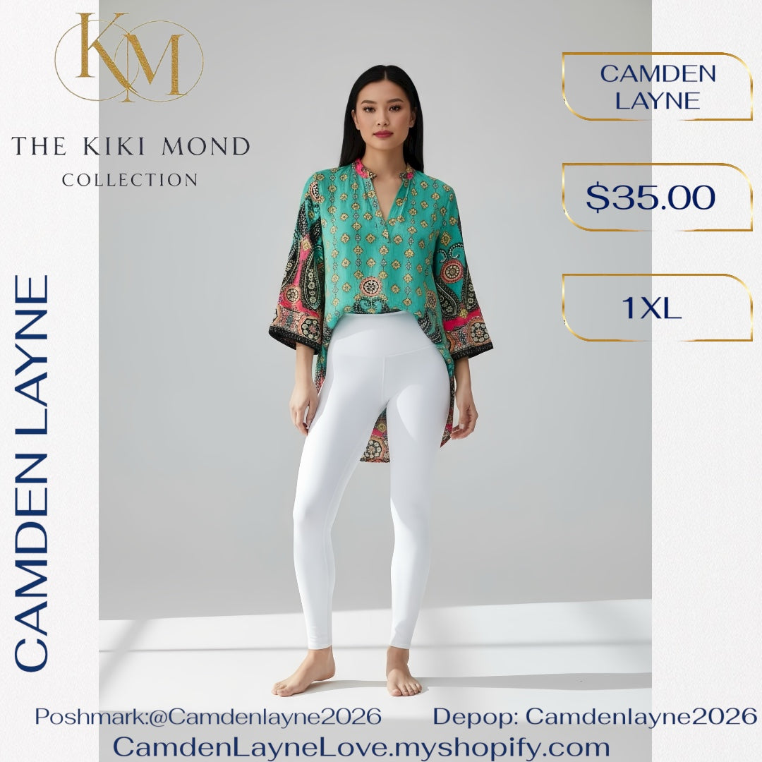 Camden Layne Multicolored Rare Bohemian Tunic