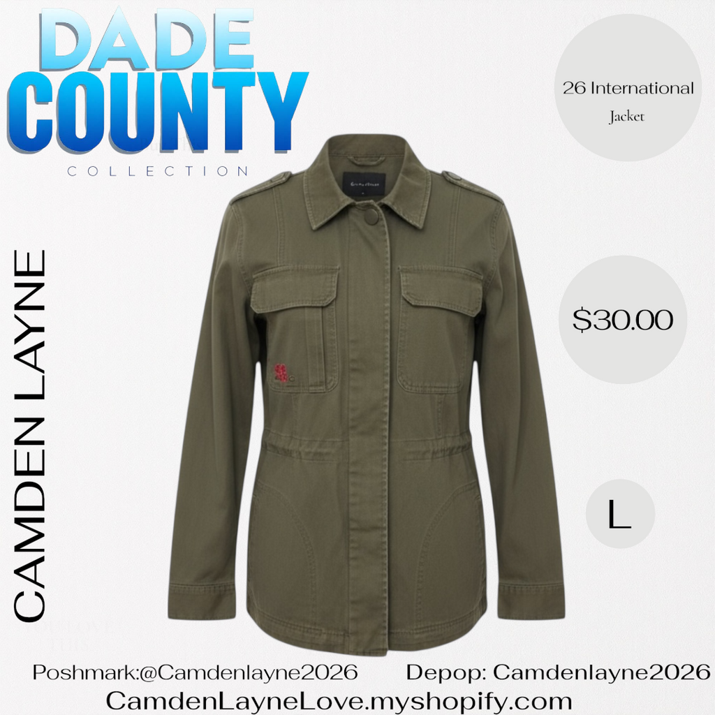 Ashley Army Green Jacket