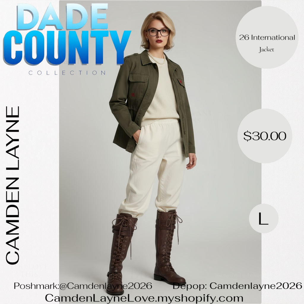 Ashley Army Green Jacket