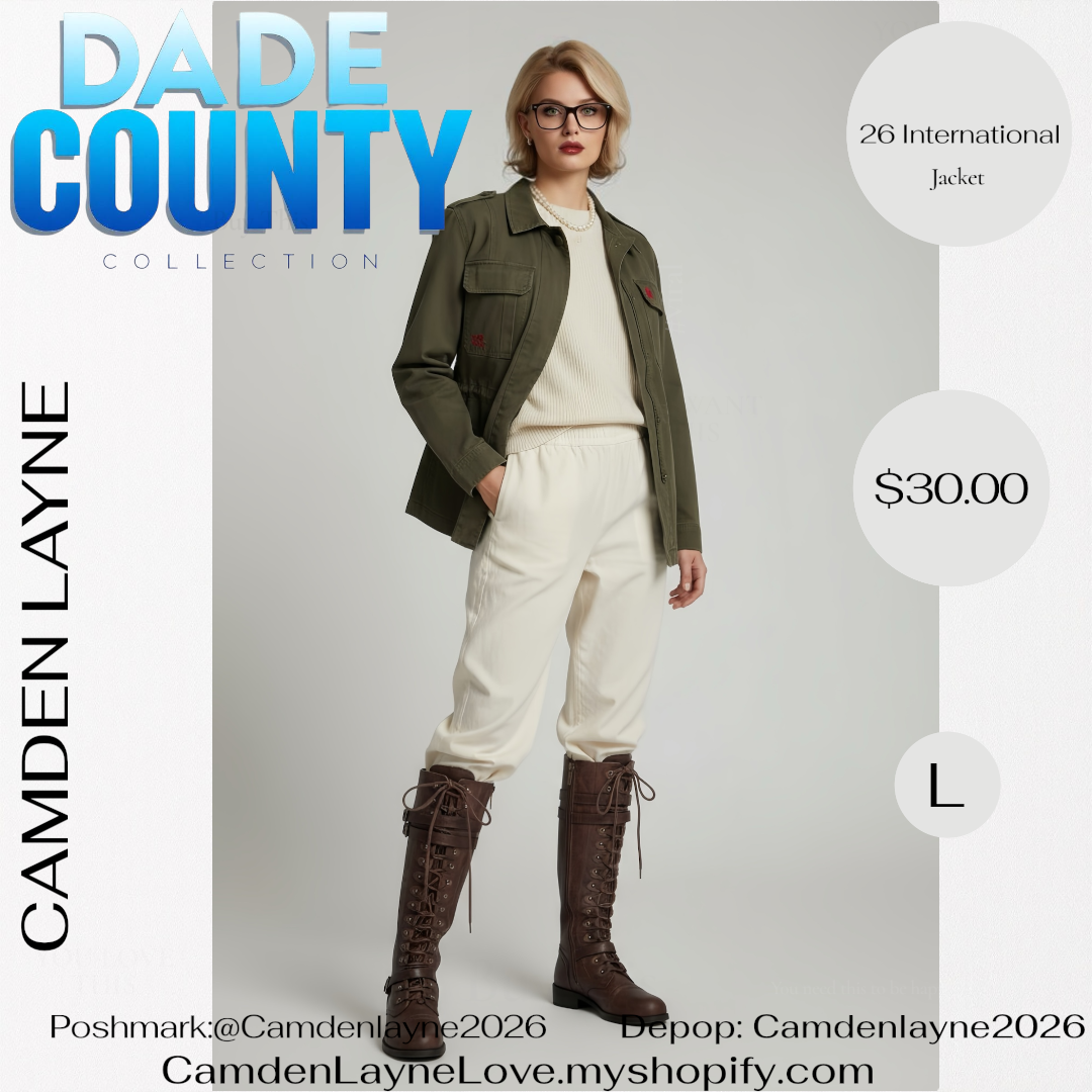 Ashley Army Green Jacket