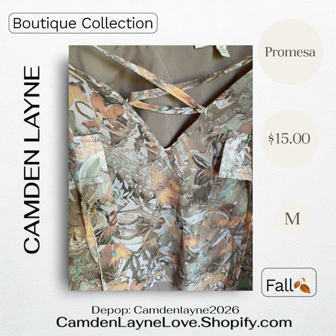 Promesa Short Fall Blouse