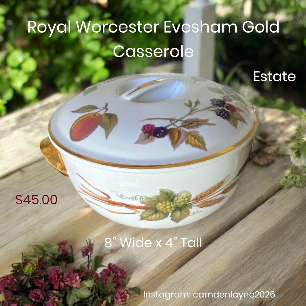 Royal Worcester Evesham Casserole Dish - Camden Layne