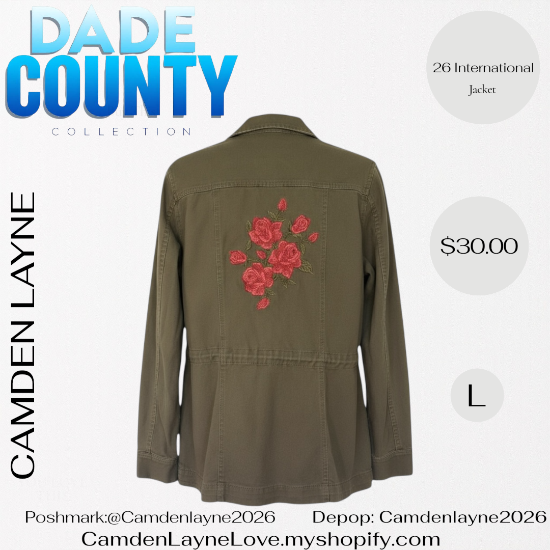 Ashley Army Green Jacket