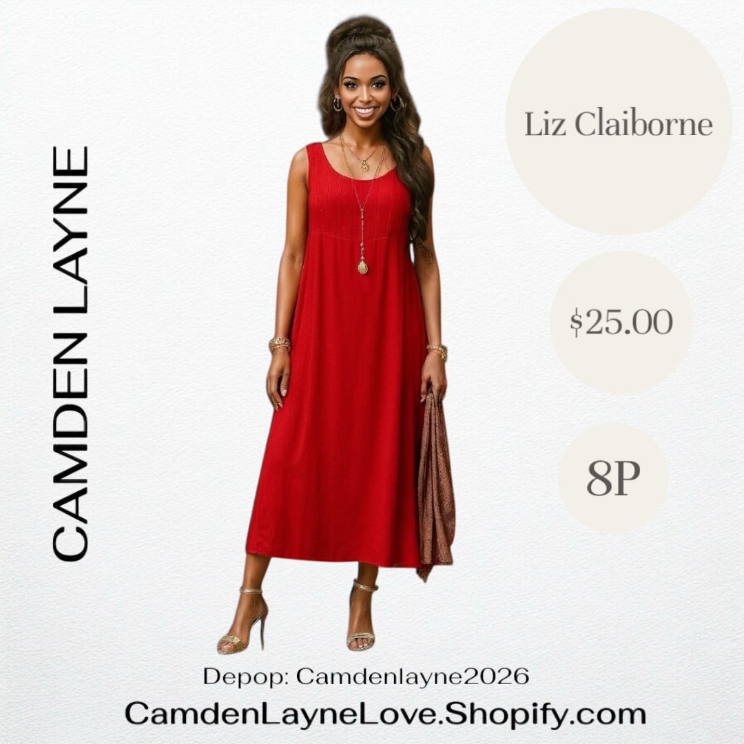 Liz Claiborne Fall Maxi Dress