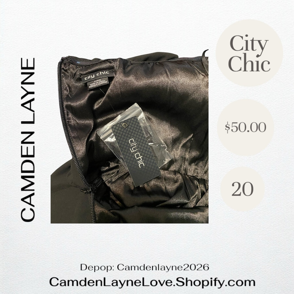 City Chic Black Formal