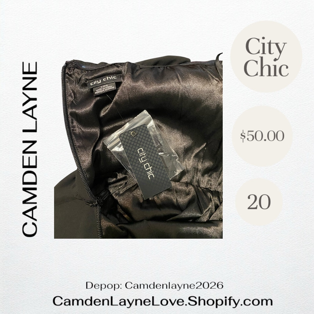 City Chic Black Formal