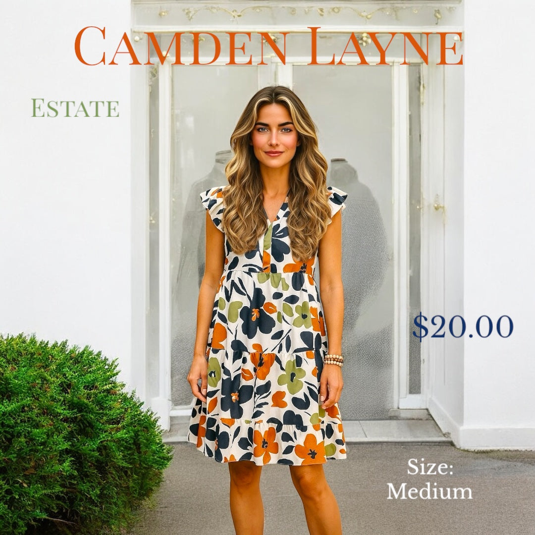 Floral Summer Dress - Camden Layne