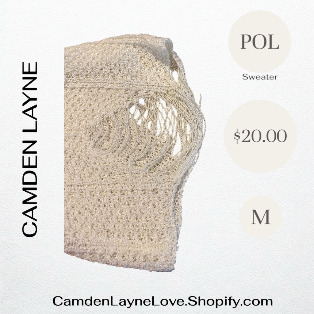 POL Ivory Pullover Sweater