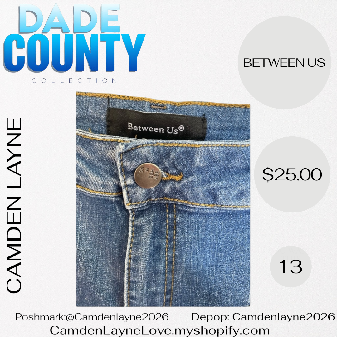 Between Us Denim Cargo Jeans