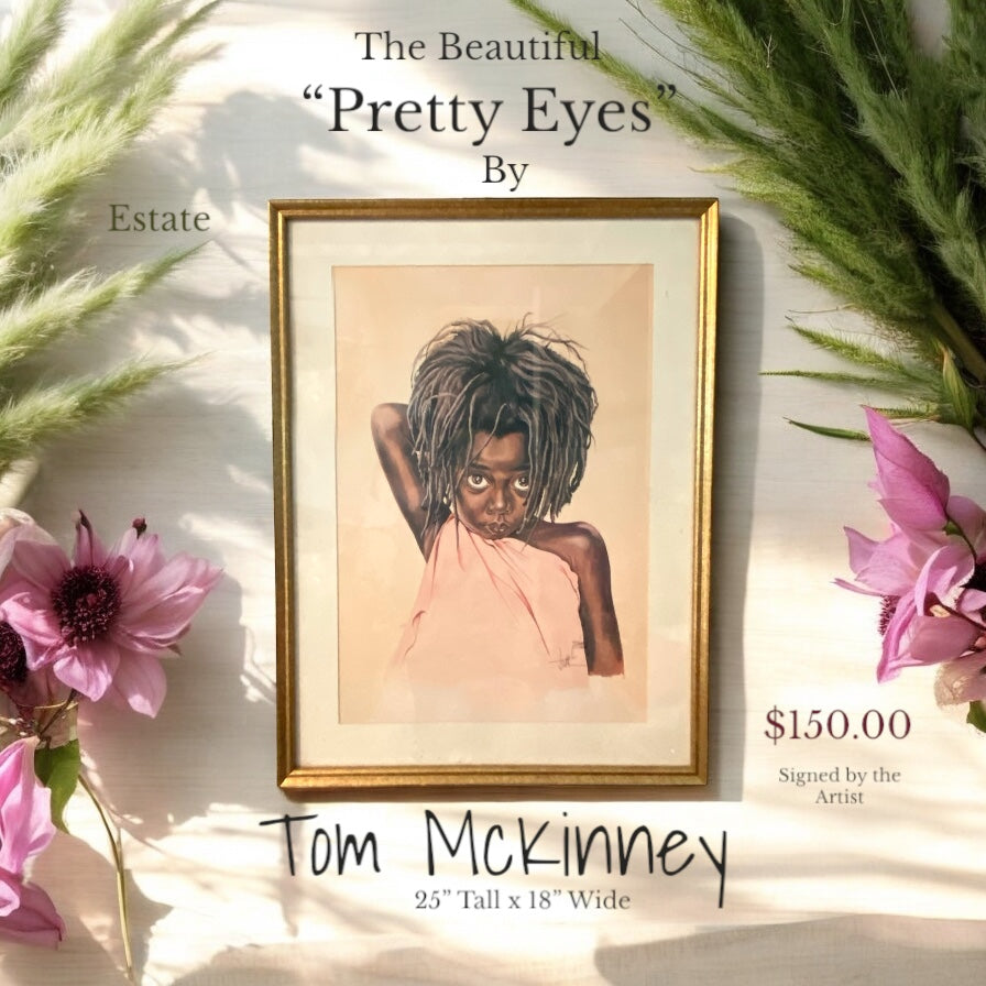 Art by Tom McKinney “Pretty Eyes” - Camden Layne
