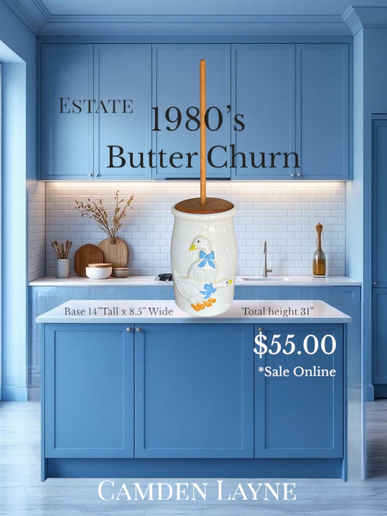 1980’s Butter Churn - Camden Layne