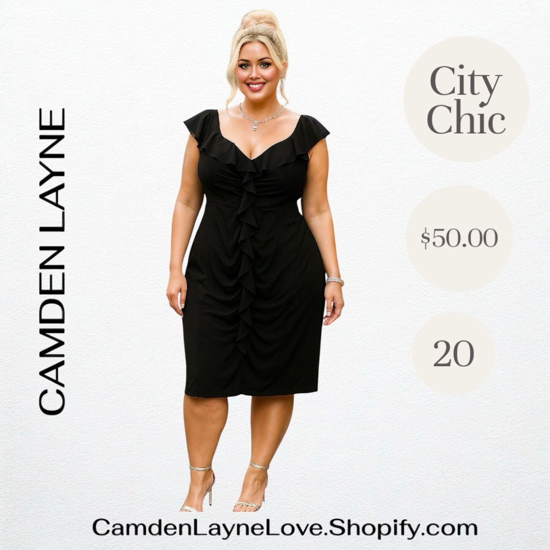 City Chic Black Formal