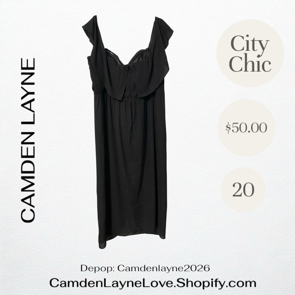 City Chic Black Formal