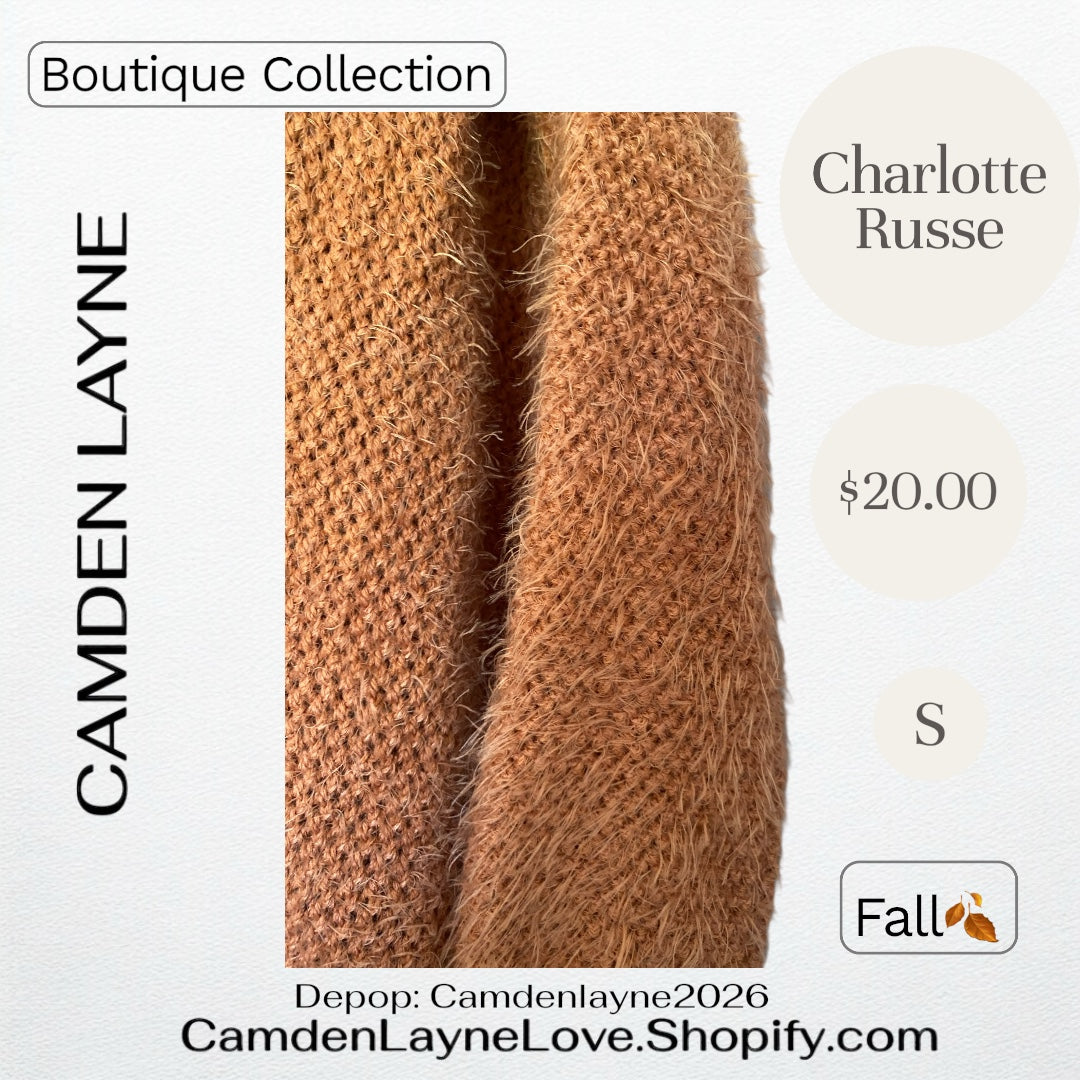 Rust Charlotte Russe Cardigan