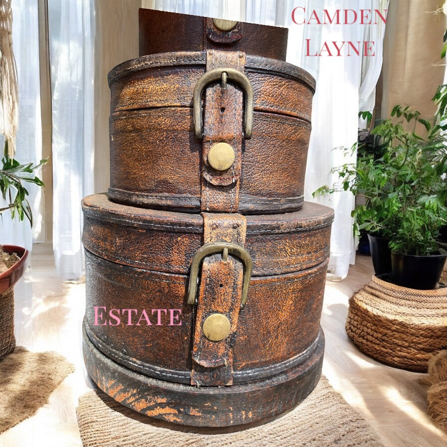 Vintage HatBox Lamp - Camden Layne