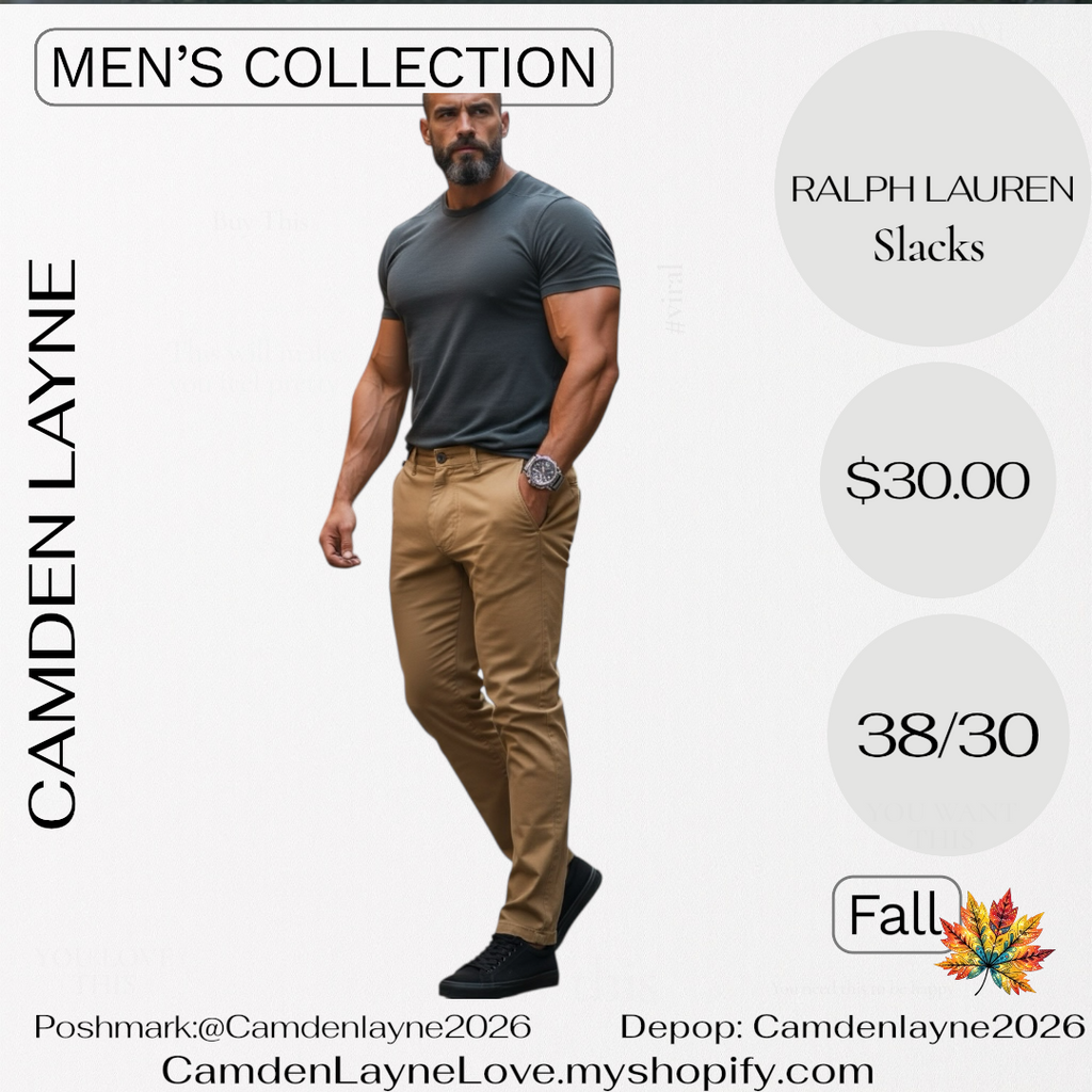 Ralph Lauren 38/30 Tan Slacks