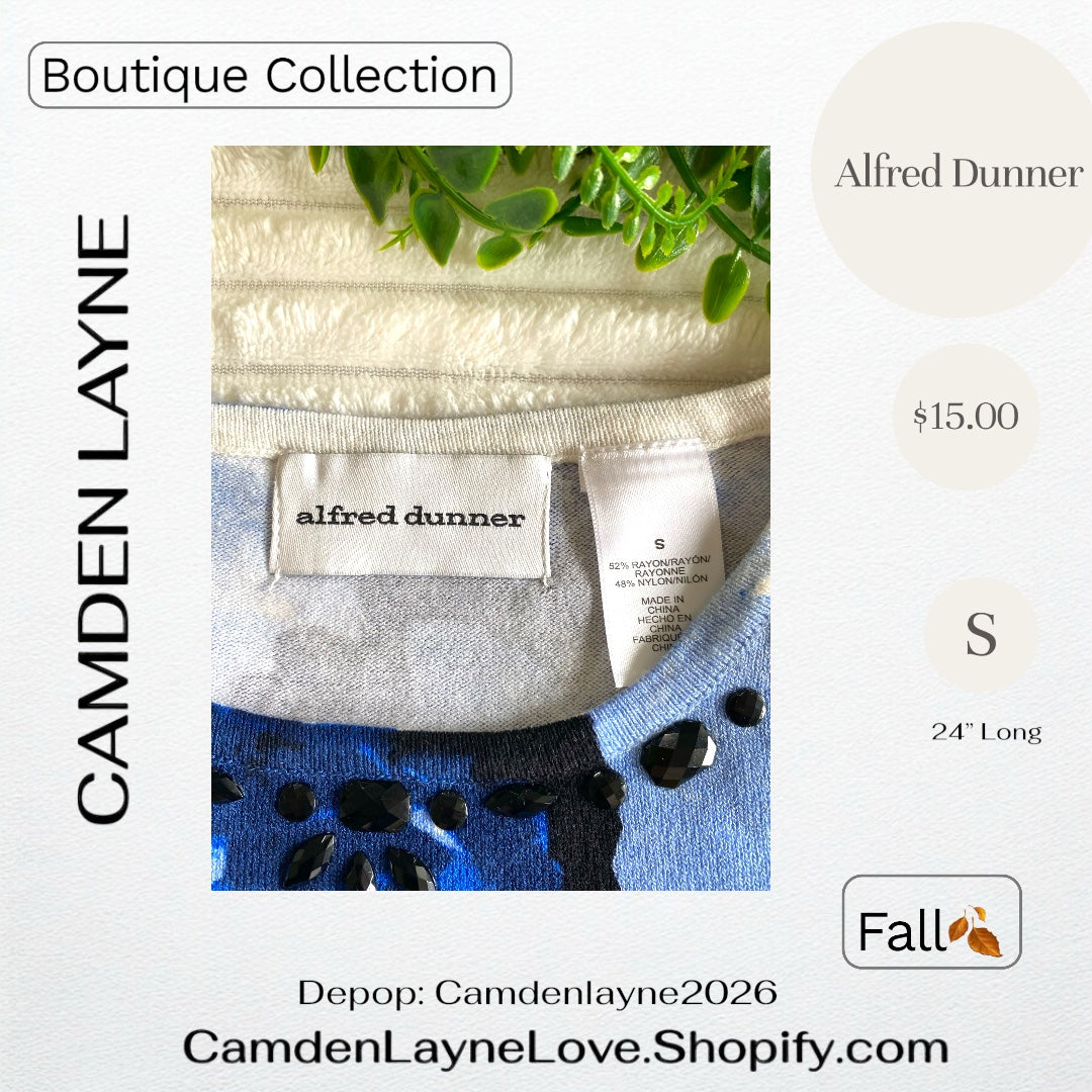 Alfred Dunner Blue Floral