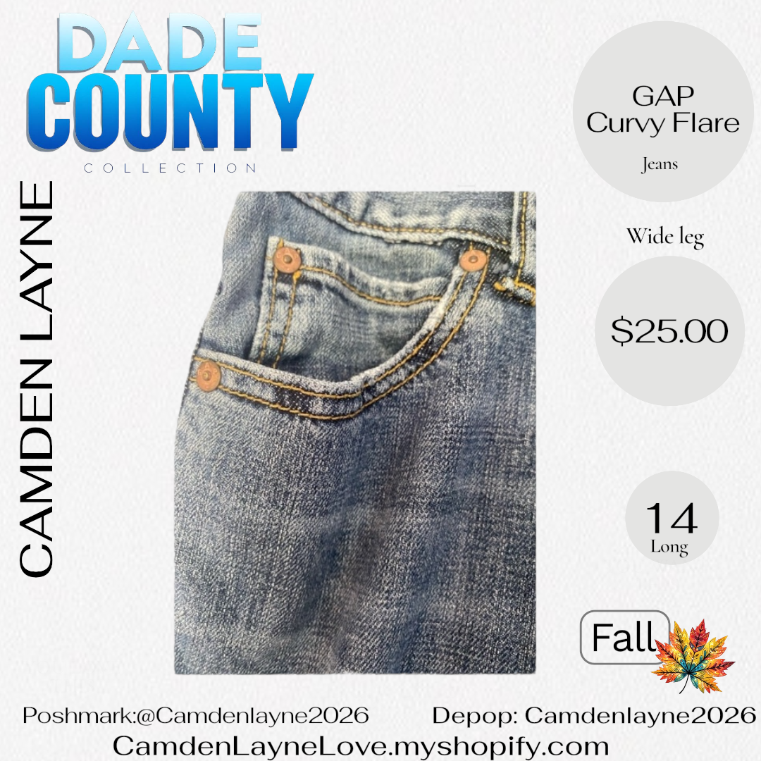 Gap Curvy Flare Jeans