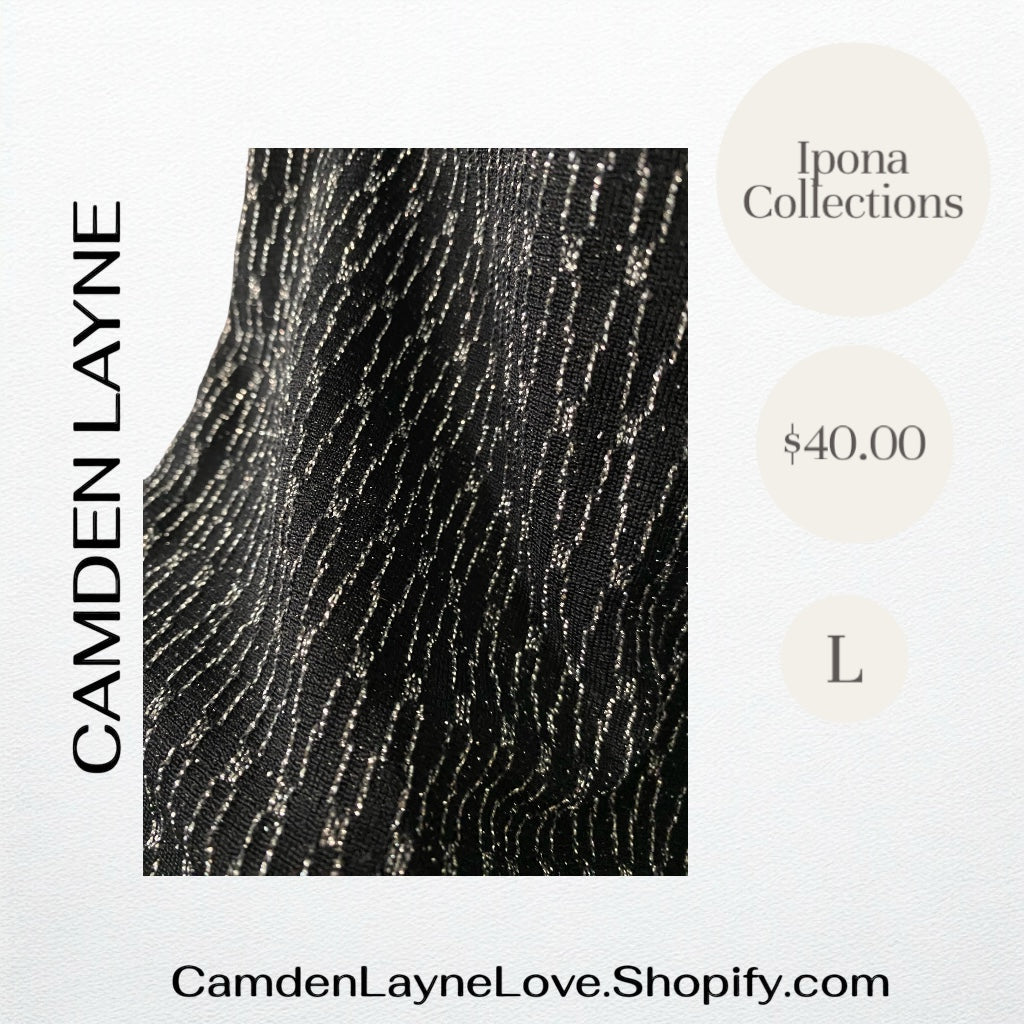 Black Ipona Peplum Dress