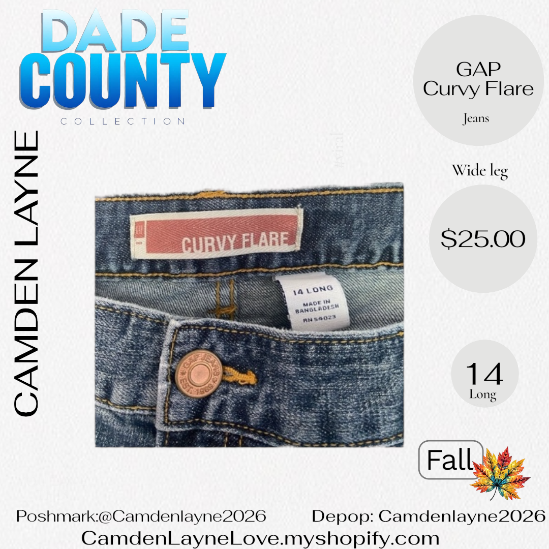 Gap Curvy Flare Jeans