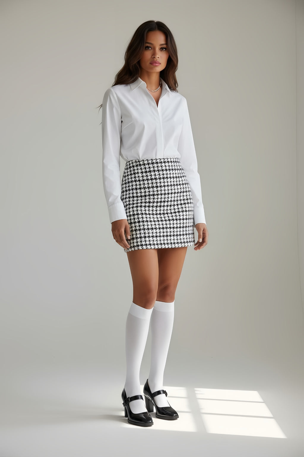 White House Black Market midi skirt
