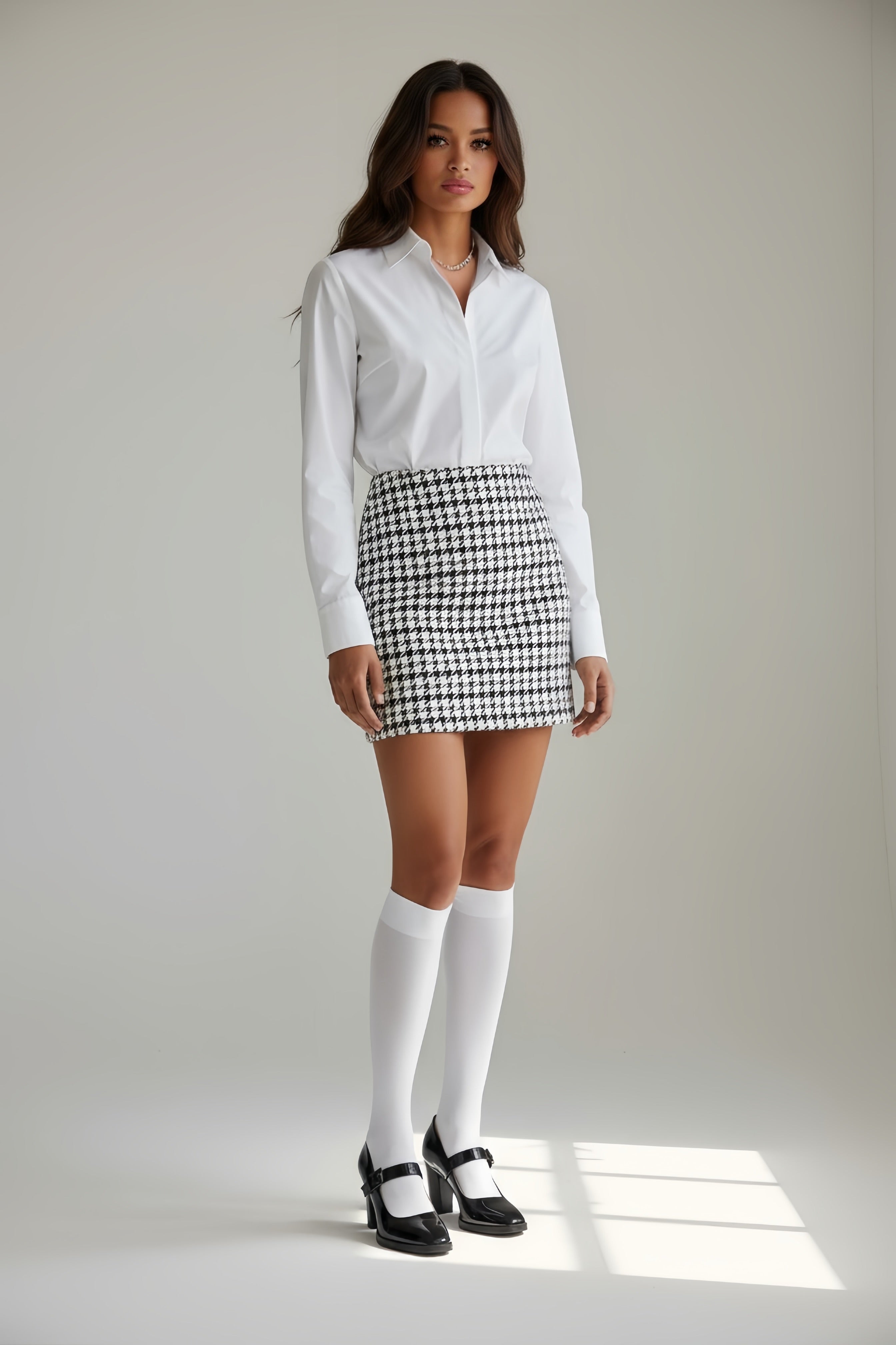 White House Black Market midi skirt