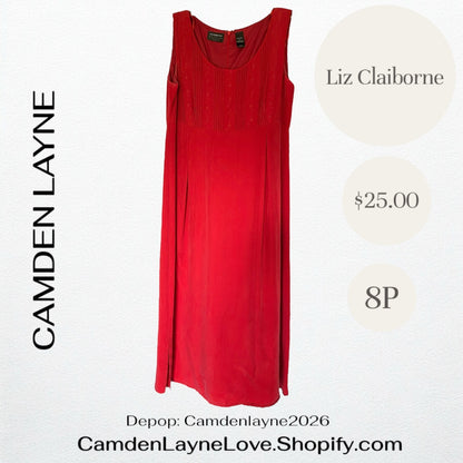 Liz Claiborne Fall Maxi Dress