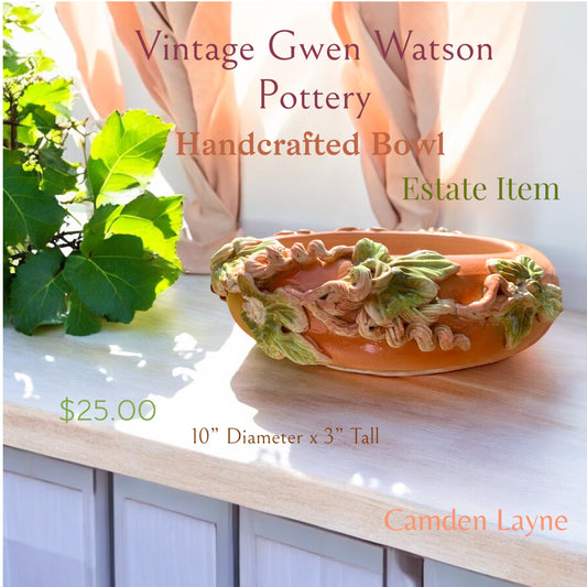 Vintage Gwen Watson Pottery - Camden Layne