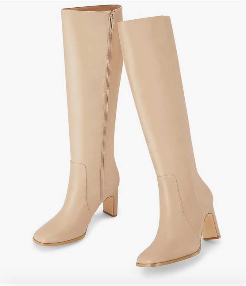 Coutgo Cream Boots