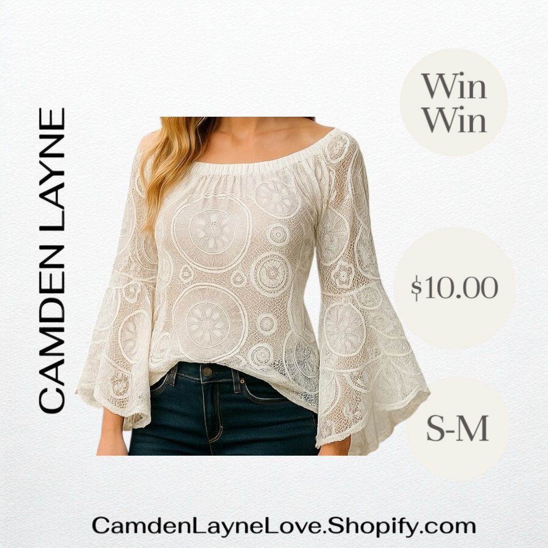 Win Win Lace Top