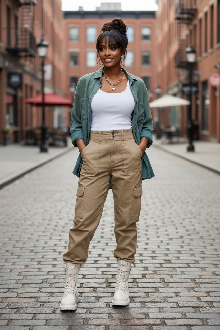 Cargo Pants by Celebrity Pink