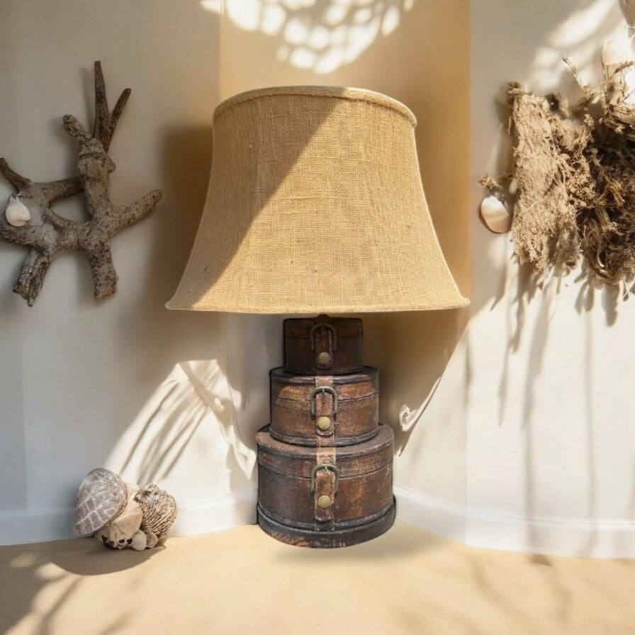 Vintage HatBox Lamp - Camden Layne