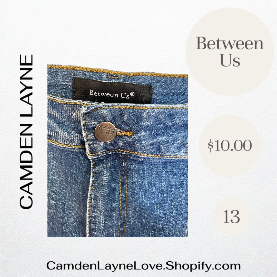 Between Us Denim Cargo Jeans