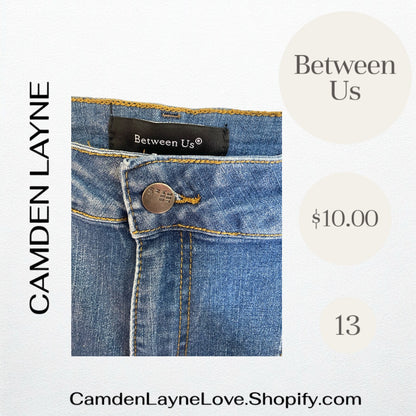 Between Us Denim Cargo Jeans